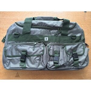 NRA Military Green Large Molle Duffel Bag New